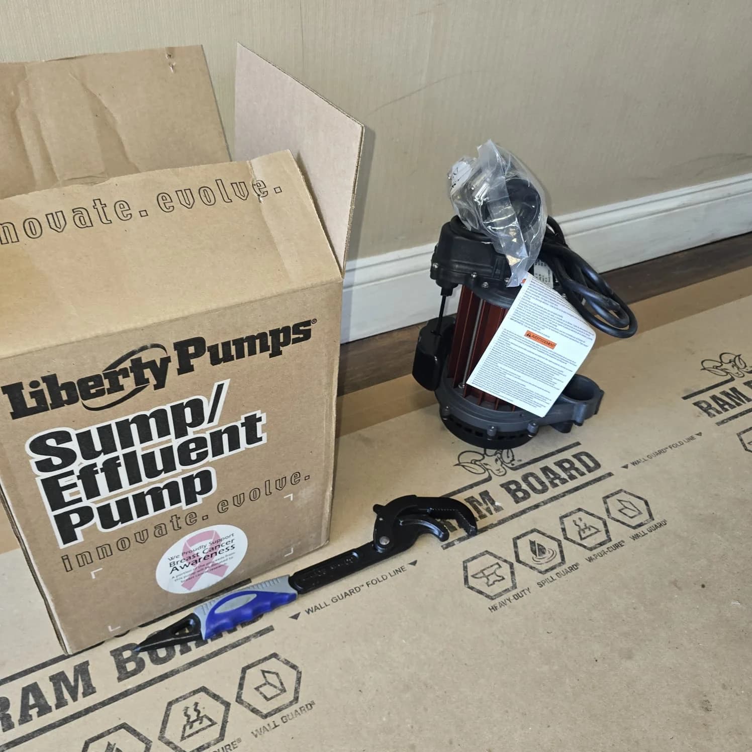 SUMP PUMP REPAIRS OR REPLACEMENT